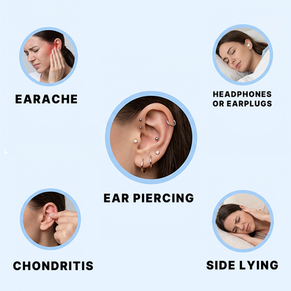 Snoozur Ear Pillow for Pressure Free Side Rest