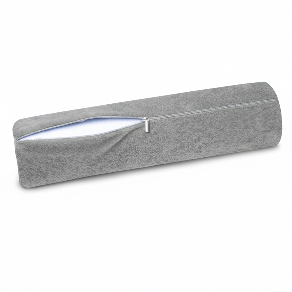 Snoozur Cylindrical Memory Foam Bolster Pillow