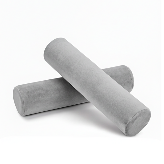 Snoozur Cylindrical Memory Foam Bolster Pillow